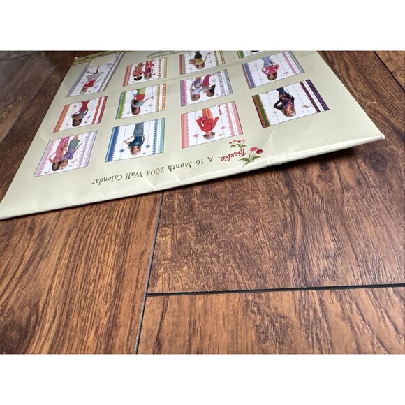 Vintage 2004 Barbie 16 Month Wall Calendar New Factory Sealed Condition - Picture 7 of 7